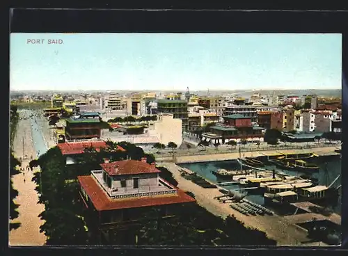 AK Port-Said, vue générale