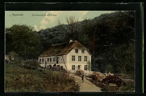 AK Apenrade, Steinbergmühle und Knapp