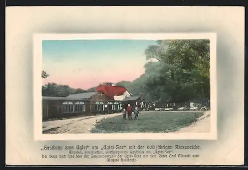 AK Sielbeck, Gasthaus zum Uglei am Ugleisee