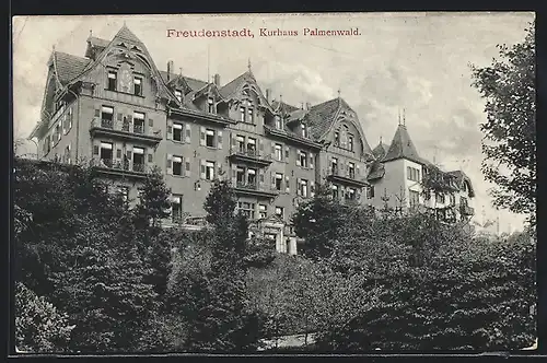 AK Freudenstadt, Ansicht vom Kurhaus Palmenwald