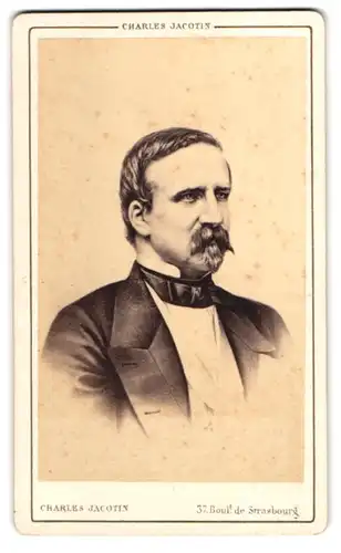 Fotografie Charles Jacotin, Paris, Portrait Henri d`Orleans, Duc d`Aumale, nach einem Gemälde