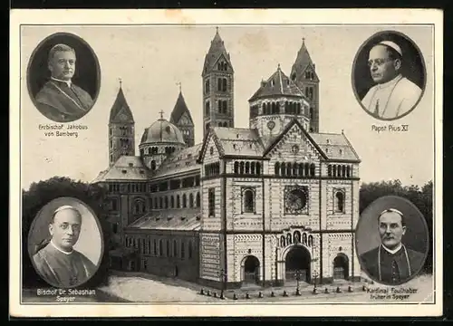 AK Speyer Eucharistischer Diözesan-Kongress 1925