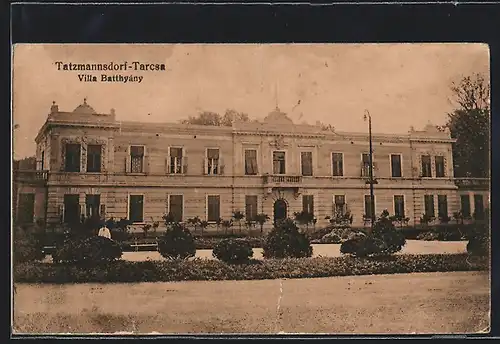 AK Bad Tatzmannsdorf, Villa Batthyany, Frontansicht