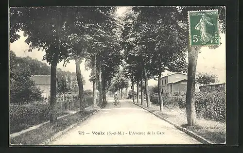 AK Voulx, l'Avenue de la Gare