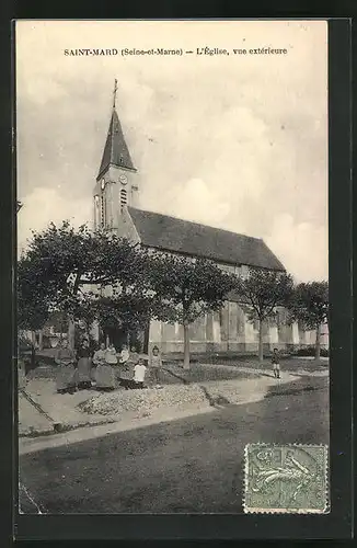AK Saint-Mard, L`Eglise, vue exterieure