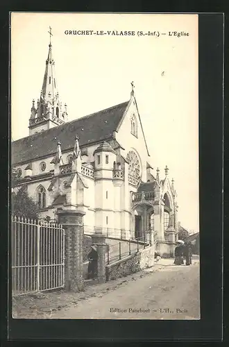 AK Gruchet-le-Valasse, l'Eglise