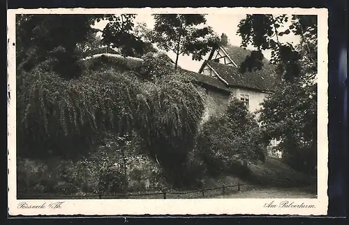 AK Pössneck i. Th., Am Pulverturm