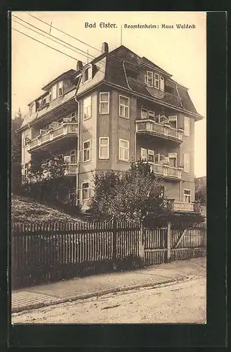 AK Bad Elster, Hotel Haus Waldeck