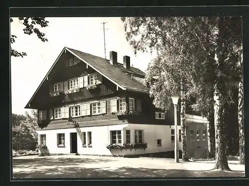 AK Bad Elster, Hotel Völkerfreundschaft