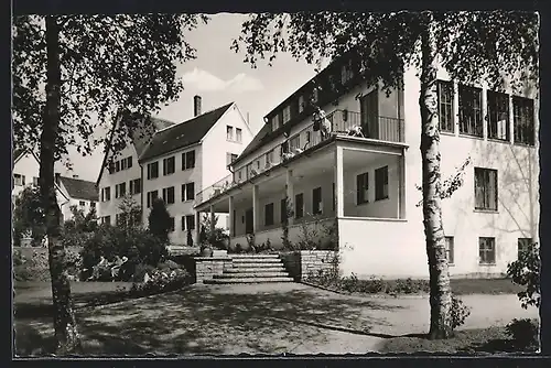 AK Buchau am Federsee, Blick auf das Kurhaus