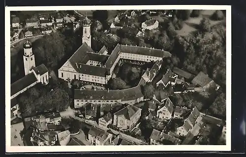 AK Isny im Allgäu, Blick auf das Schloss