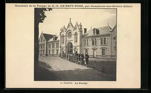 AK Dompierre-sur-Besbre, la Trappe de N.-D. de Sept-Fons, le Portail