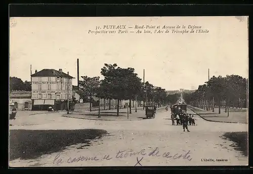 AK Puteaux, Rond-Point et Avenue de la Dèfense