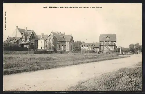 AK Hermanville-sur-Mer, la bréche