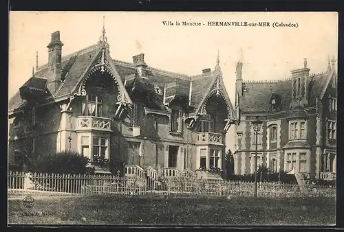 AK Hermanville-sur-Mer, Villa la Mouette