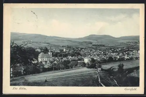 AK Gersfeld / Rhön, Gesamtansicht