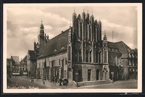 AK Frankfurt / Oder, Rathaus