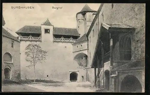 AK Burghausen, Partie im Burghof