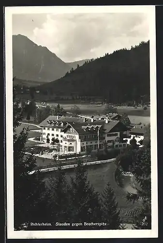 AK Stauden, Kurhotel Richterheim und Brecherspitze