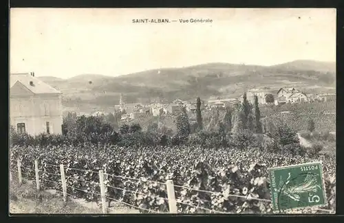 AK Saint-Alban, Vue Générale