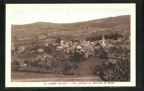 AK Anost, Vue générale en direction de Bussy