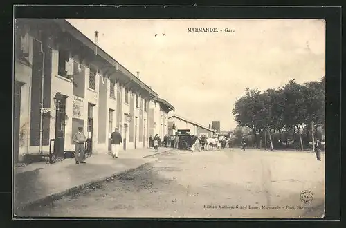 AK Marmande, Gare, Bahnhof