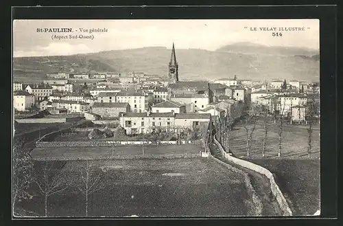 AK St-Paulien, Vue générale (Aspect Sud-Ouest)