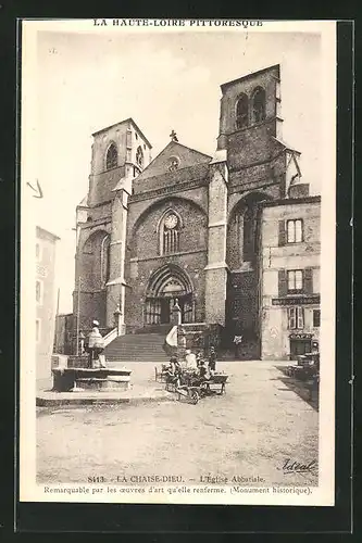 AK La-Chaise-Dieu, L`Église Abbatiale