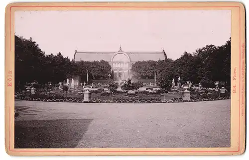 Fotografie Römmler & Jonas, Dresden, Ansicht Köln, Blick nach der Flora, Glaspalast