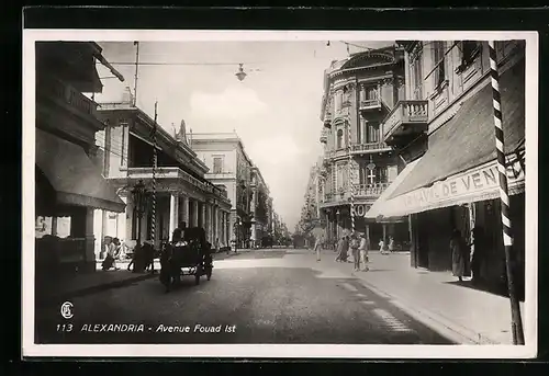 AK Alexandria, Avenue Fouad Ist