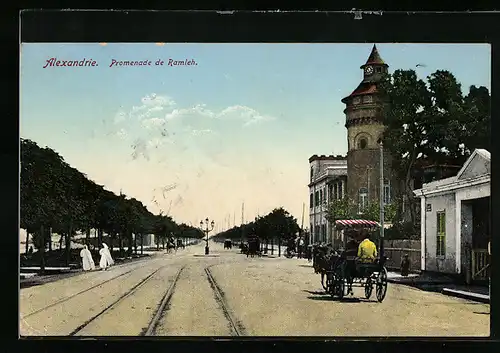 AK Alexandrie, Promenade de Ramleh