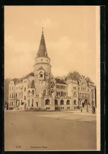 AK Celje / Cilli, Deutsches Haus