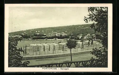 AK Portorose, Spiaggia