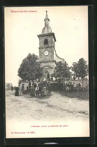 AK Nompatelize, L`Eglise, Ansicht der Kirche