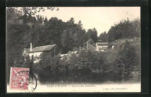 AK Raon-l'Etape, Scierie des Châtelles