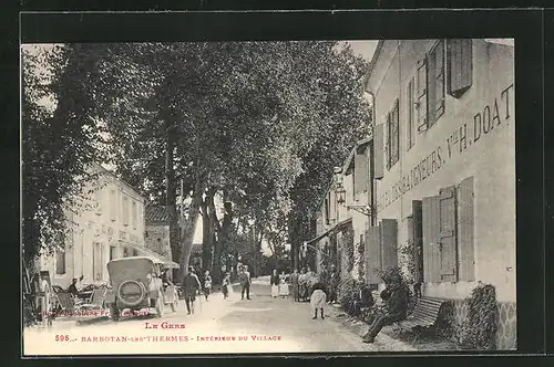 AK Barbotan-les-Thermes, Intérieur du Village, Hotel des Baigneurs