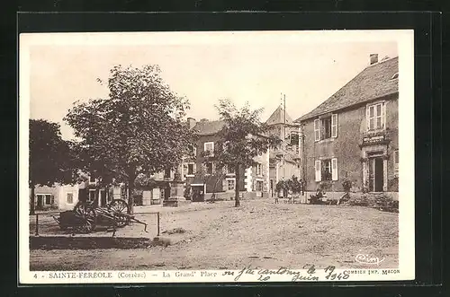 AK Sainte-Féréole, La Grand` Place