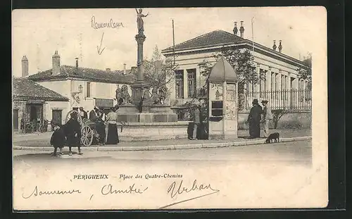 AK Périgueux, Place des Quatre-Chemins