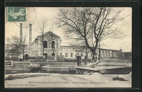 AK Tuilières, Usine Electro Hydraulique, Côté Nord-Ouest, Entrée de l`Usine