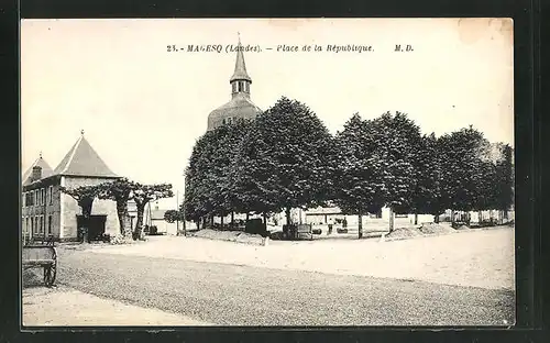 AK Magescq, Place de la Rèpublique