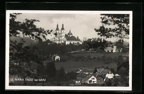 AK Graz, Wallfahrtskirche Maria Trost