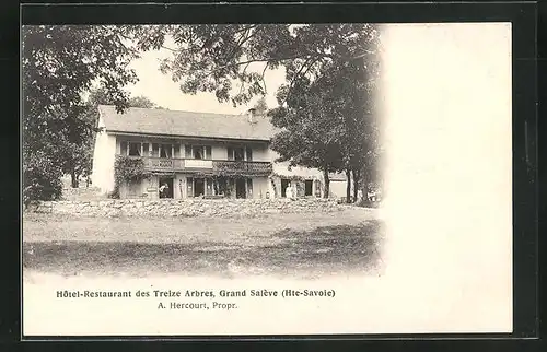 AK Grand Salève, Hôtel-Restaurant des Treize Arbres