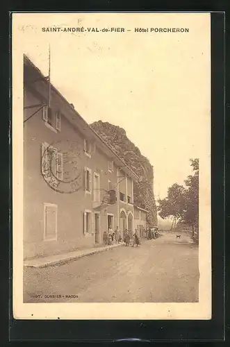 AK Saint-Andre-Val-de-Fier, Hotel Porcheron