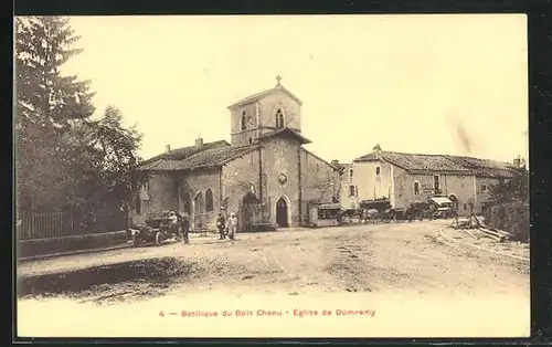 AK Domremy, Basilique du Bois Chenu, L`Église