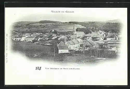 AK Raon-sur-Plaine, Vue Générale