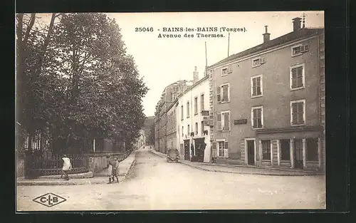 AK Bains-les-Bains, Avenue des Thermes