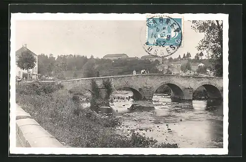 AK Attigny, Pont sur la Saone