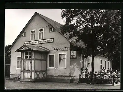 AK Geraberg, Gasthaus zur Bergbrauerei