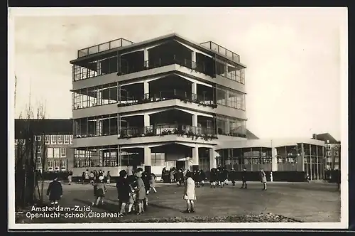 AK Amsterdam-Zuid, Openlucht-school, Cliostraat