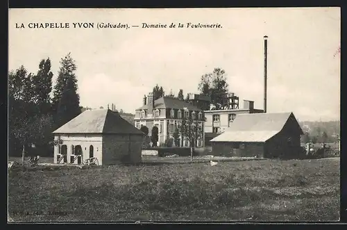 AK La Chapelle-Yvon, Domaine de la Foulonnerie